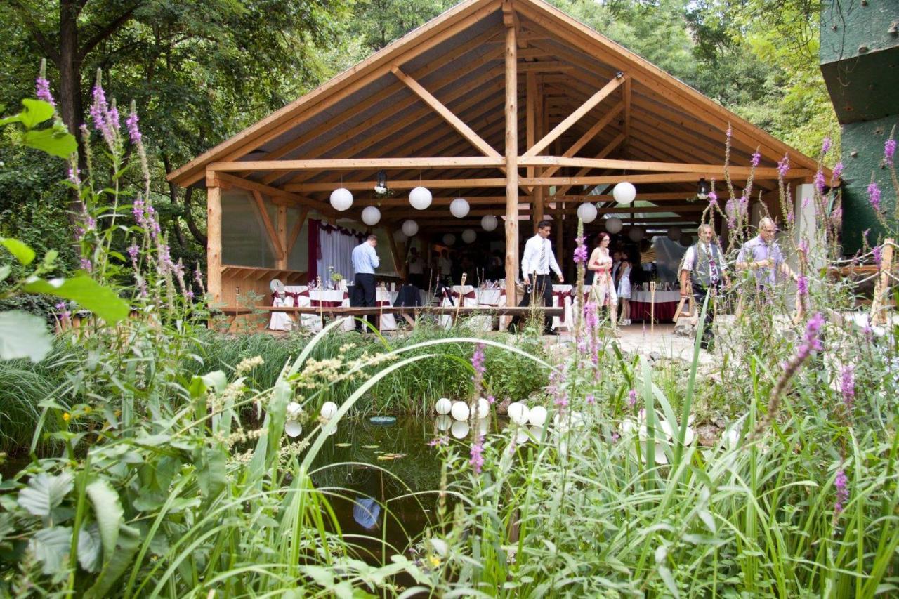 Oeko-Park Panzio, Kemping Es Rendezvenykoezpont Szarvaskő Exterior foto
